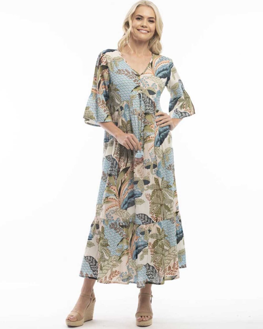 ORIENTIQUE Hallstat Maxi Dress