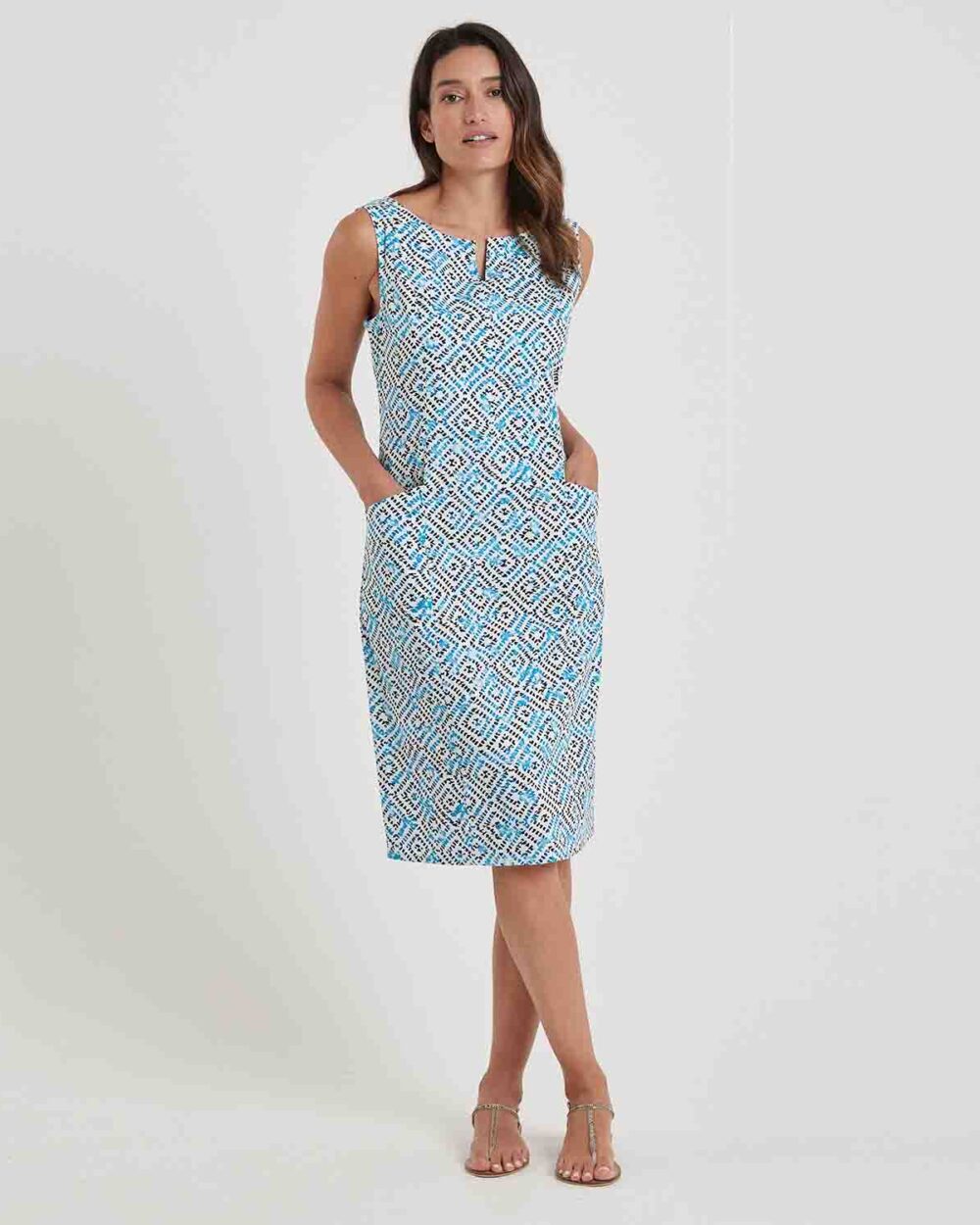 ADINI Tamara Dress in Henna Print