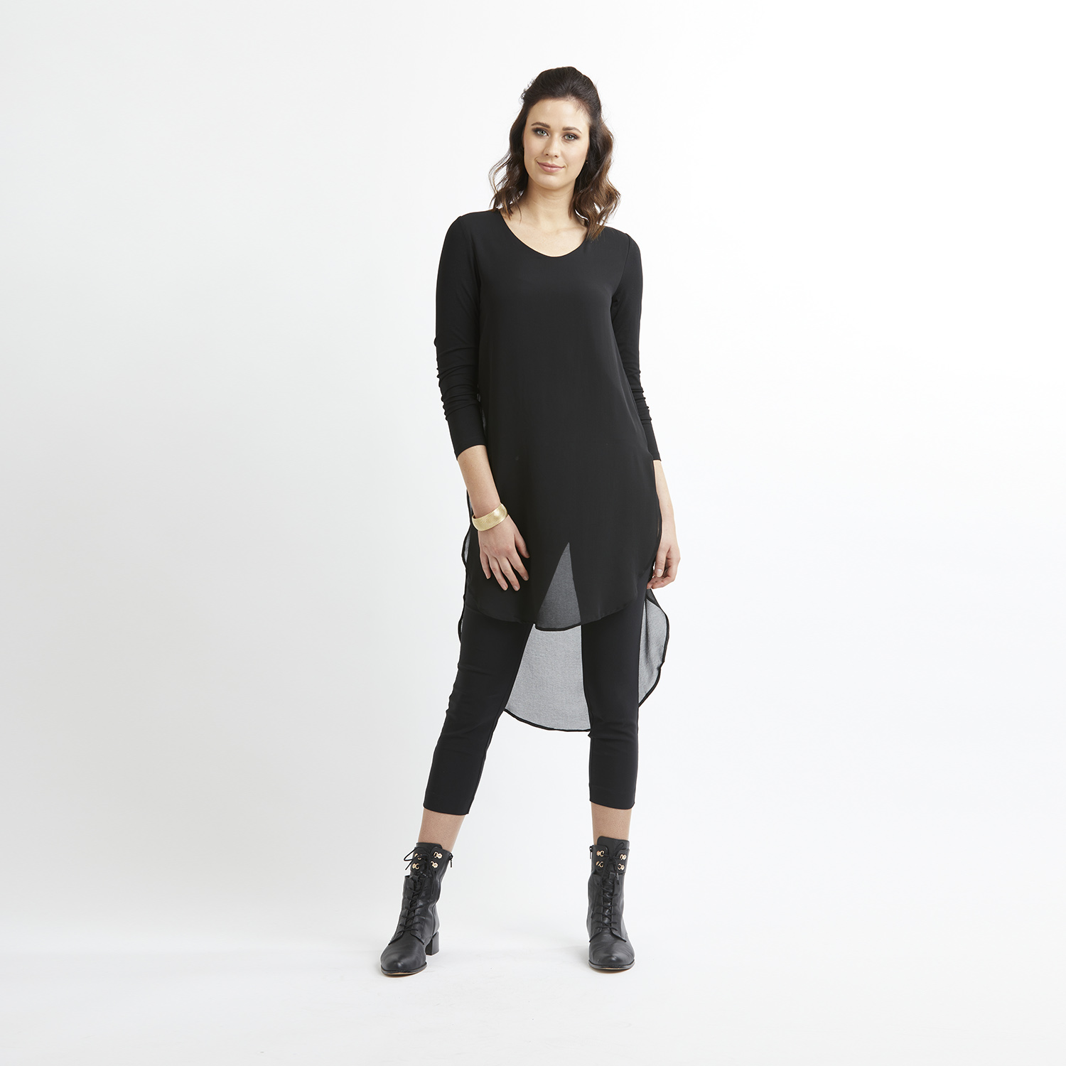 FOIL High Stakes Top in Black
