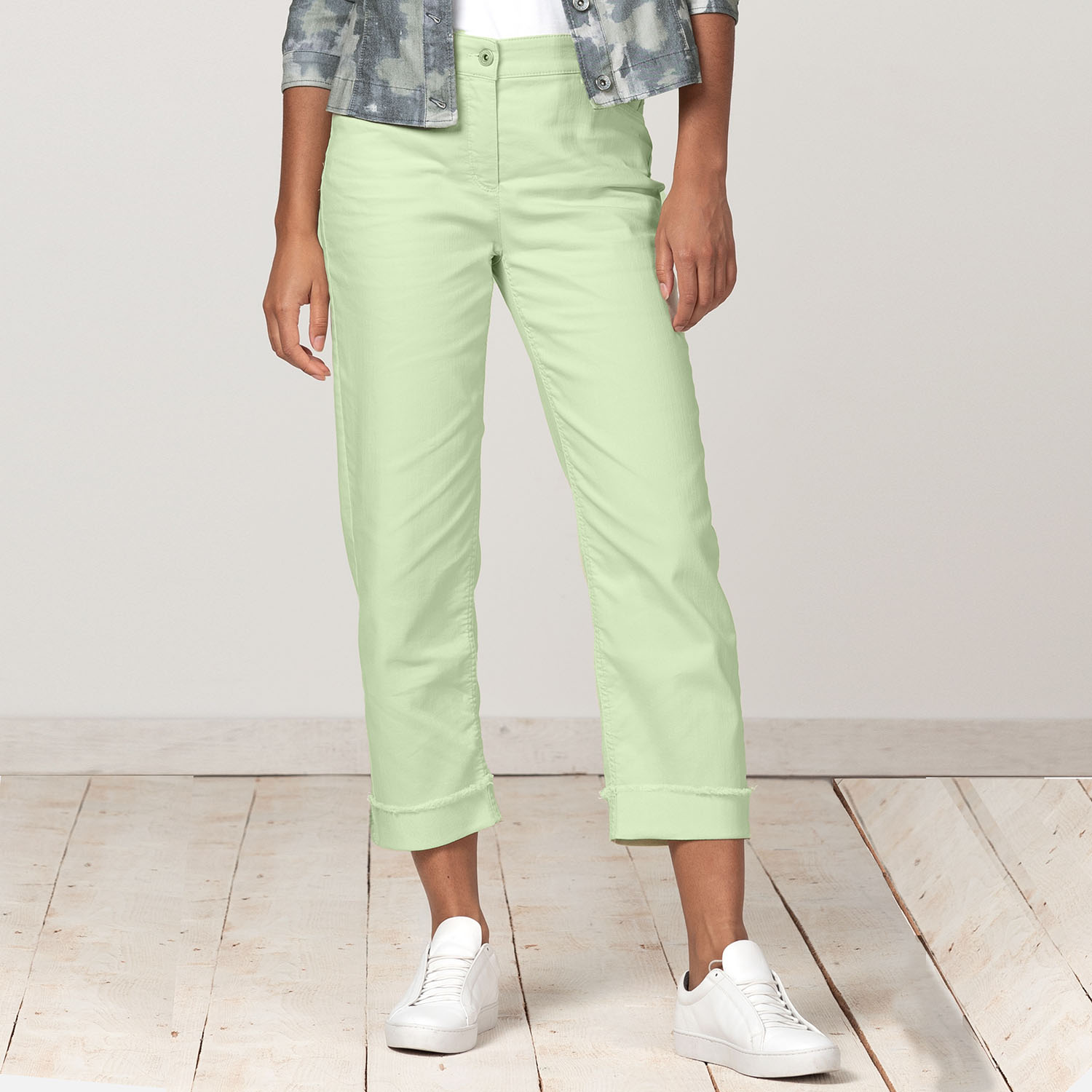 BIANCA Melbourne Trouser in Dusty Lemon - Image 3