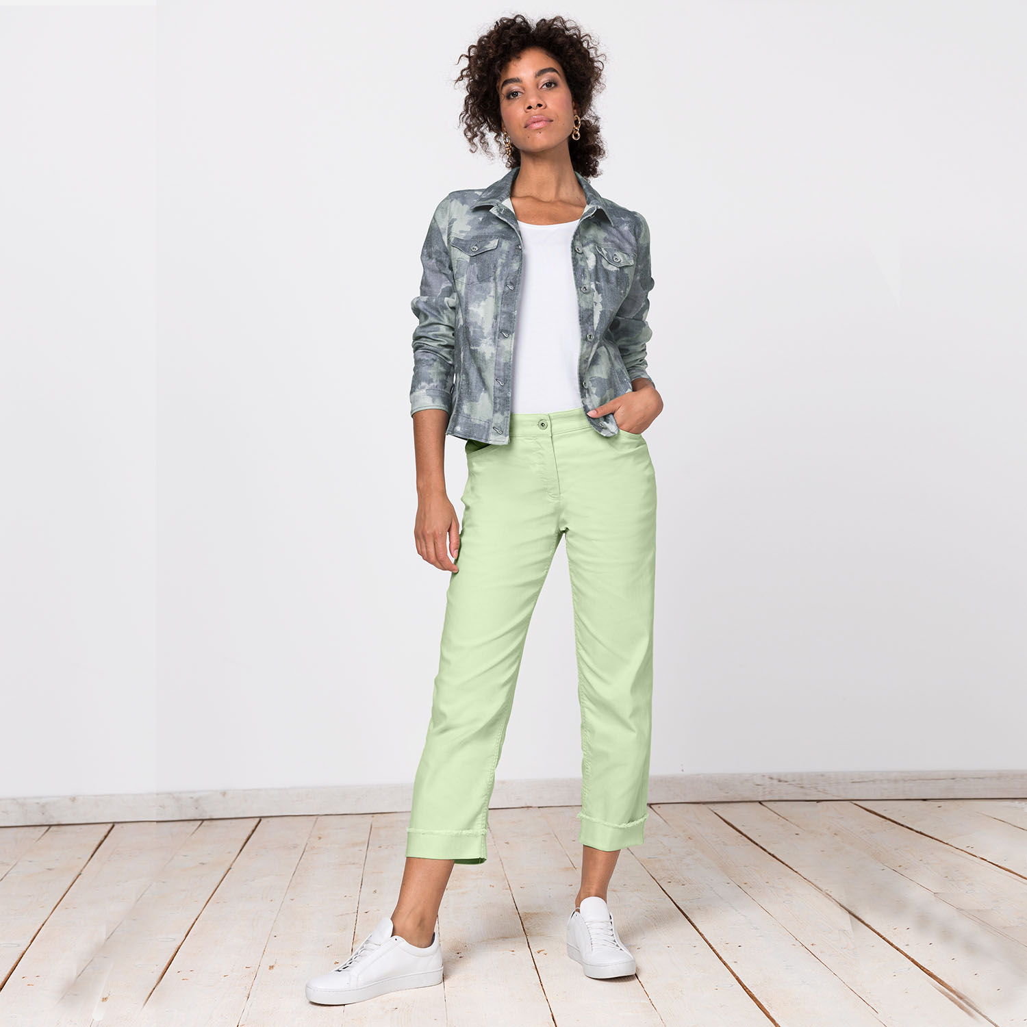 BIANCA Melbourne Trouser in Dusty Lemon
