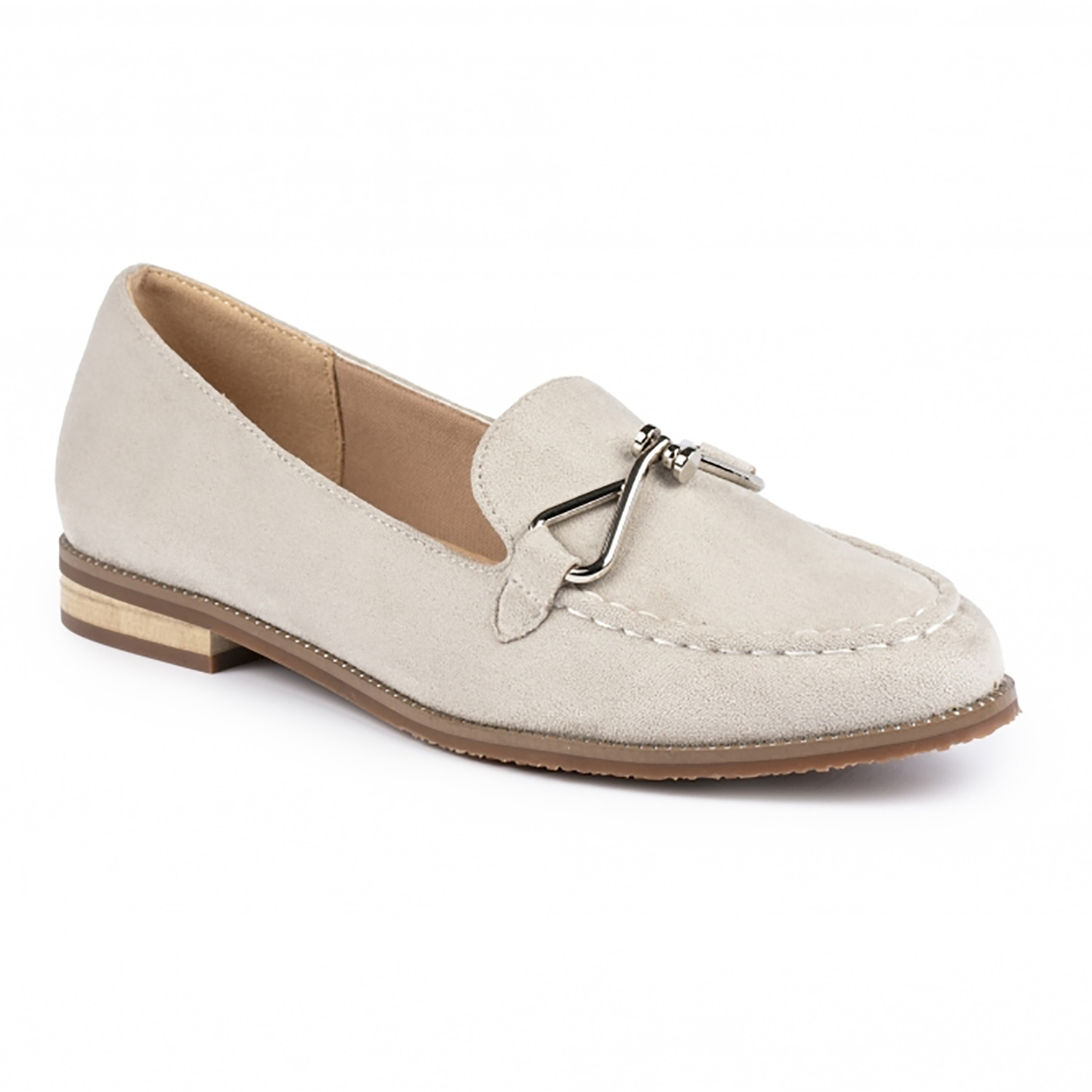 LUNAR SHOES Jukebox Suede Loafer in Grey - Image 6