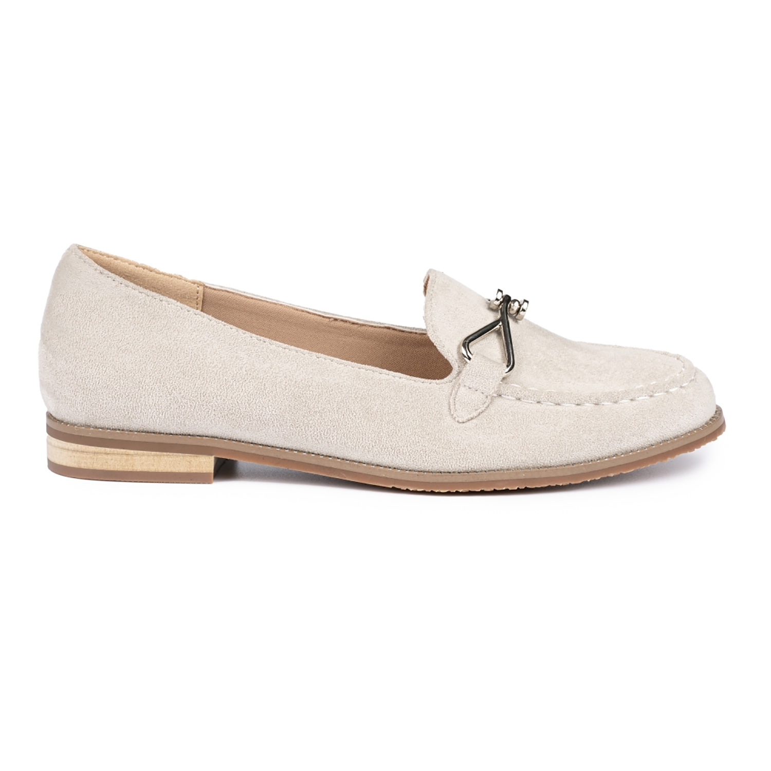 LUNAR SHOES Jukebox Suede Loafer in Grey - Image 3