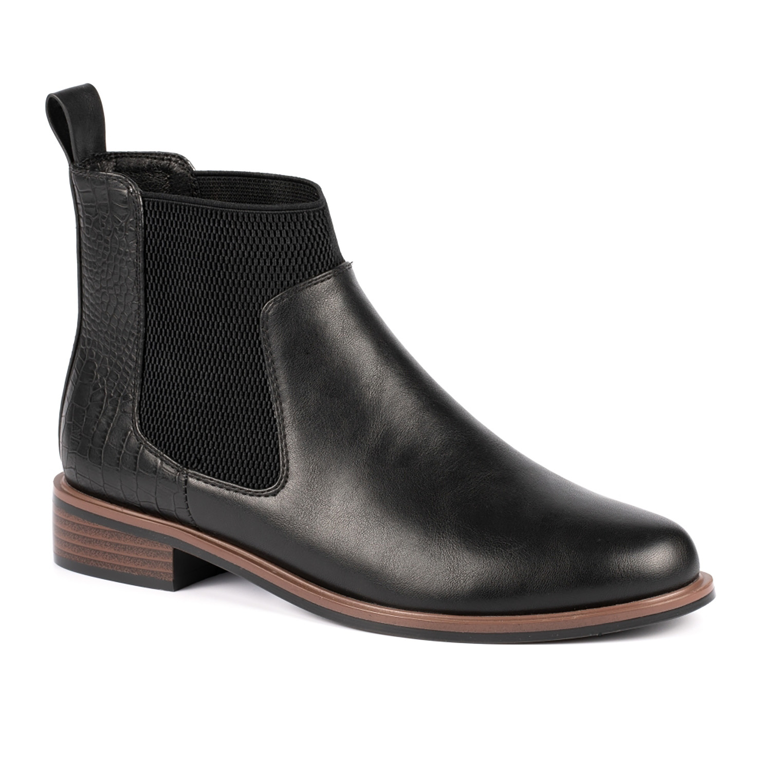 LUNAR SHOES Margot Black Ankle Boot